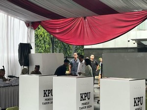 Prabowo-Gibran Unggul di TPS Jokowi Nyoblos
