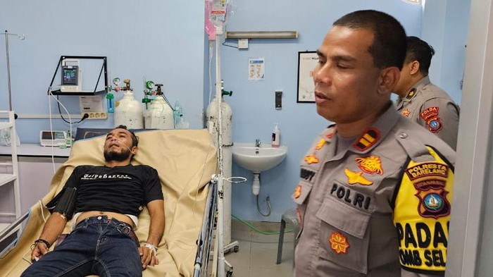 Kanit Intelkam Polsek Bengkong pingsan saat pengamanan TPS.