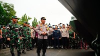 Kapolri menyampaikan situasi saat ini kondusif. Proses pemungutan suara saat ini berlangsung aman dan kondusif. (Foto: Dok Istimewa)