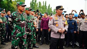 Momen Kompak Panglima TNI-Kapolri, Pastikan Hari Pencoblosan Aman