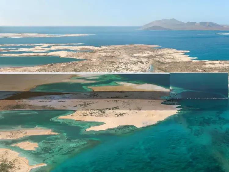 Potret Udara Progres Proyek Ambisius Kota Masa Depan Saudi