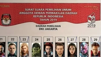 Nyoblos yang mana detikers? Foto: Twitter