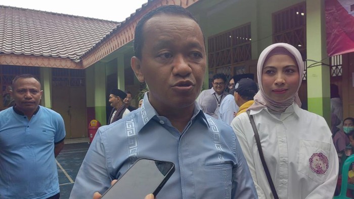 Menteri Investasi Bahlil Lahadalia.