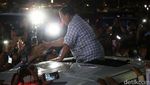 Momen Prabowo Tinggalkan Istora, Pendukung Histeris Rebutan Salaman