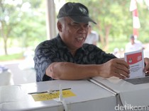 Basuki dan Sri Mulyani Ternyata Janjian Pakai Baju Hitam Saat Nyoblos