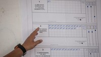 Berdasarkan hasil penghitungan suara di TPS 34 tempat Gibran Rakabuming Raka mencoblos dari total 171 suara yang masuk, pasangan no urut 02 Prabowo-Gibran menang dengan perolehan 110 suara, pasangan 03 Ganjar-Mahfud dengan 53 suara, pasangan 01 Anies-Muhaimin memperoleh 6 suara.