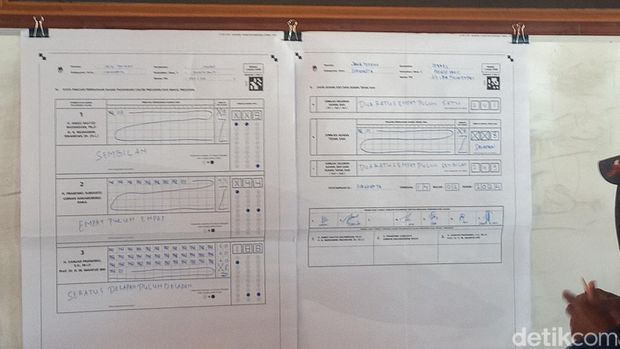 Penghitungan surat suara Pilpres di TPS 24 Pucangsawit, Kecamatan Banjarsari, Kota Solo, Rabu (14/2/2024).