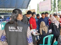 Pemilu Pertama di IKN Lancar, Pekerja Ramai-ramai Nyoblos di TPS