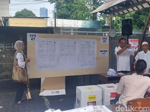 Penghitungan Suara TPS Ketum Golkar, Angka Pertama untuk Anies-Cak Imin