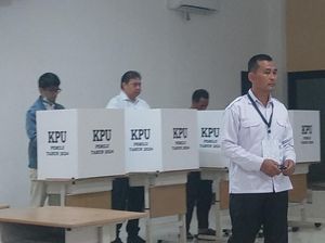 Prabowo-Gibran Unggul di TPS Lokasi Airlangga Hartarto Nyoblos