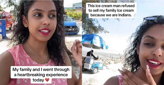 Penjual es krim rasis kepada orang India