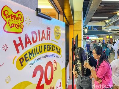 Pesta Diskon Anti Golput Diserbu Pengunjung, Begini Potretnya