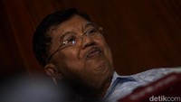 JK menyebut masih menunggu real count KPU soal hasil Pilpres 2024.