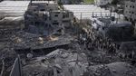 Potret Kehancuran di Rafah Usai Dibombardir Israel