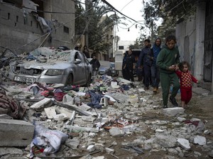 Israel Bombardir Rumah-rumah di Gaza Tengah, 23 Orang Tewas