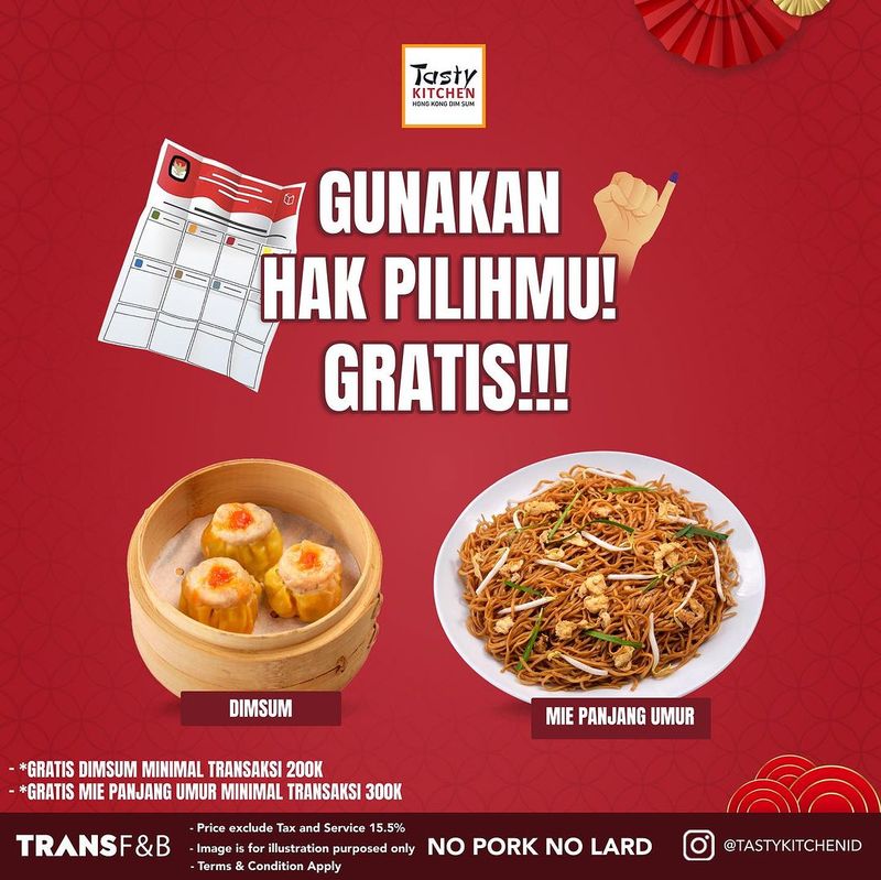 Promo Festival Demokrasi dari Detikcom dan Trans F&B