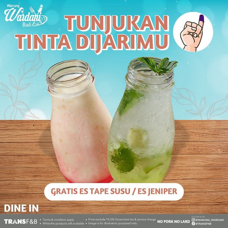 Promo Festival Demokrasi dari Detikcom dan Trans F&B