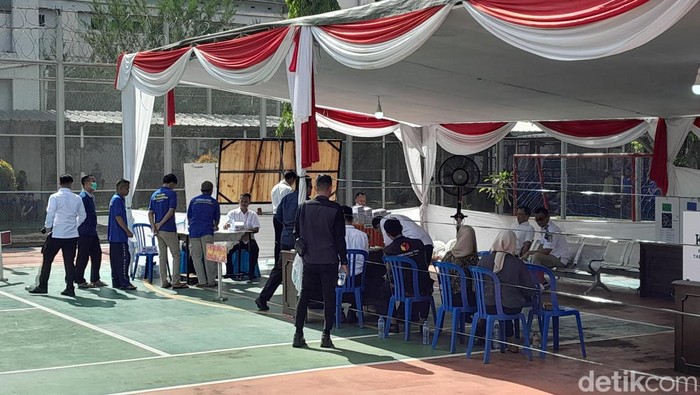 Ratusan napi mencoblos di Lapas 2A Bengkulu