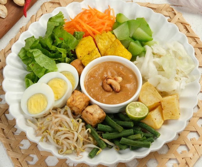 Resep Gado-gado Siram
