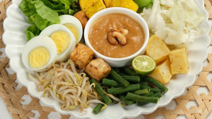 Resep Gado-gado Siram