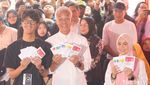 Semringah Ganjar Nyoblos di TPS 11 Gajahmungkur Semarang