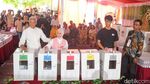 Semringah Ganjar Nyoblos di TPS 11 Gajahmungkur Semarang