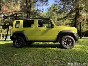 Filosofi Warna Kuning Mentereng Suzuki Jimny