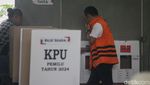 Tahanan KPK Ikut Nyoblos, Begini Momennya