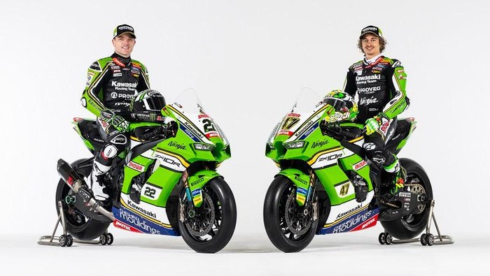 Team WSBK Kawasaki 2024 meluncur