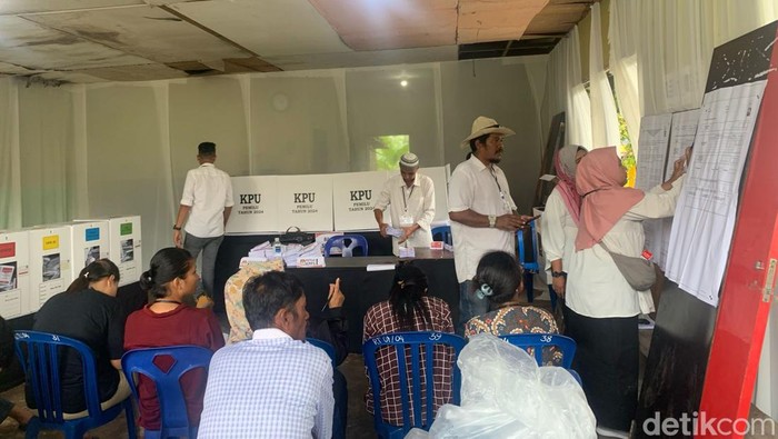 TPS tempat Gubernur Kepri dan Bupati Bintan mencoblos. (Alamudin/detikSumut)