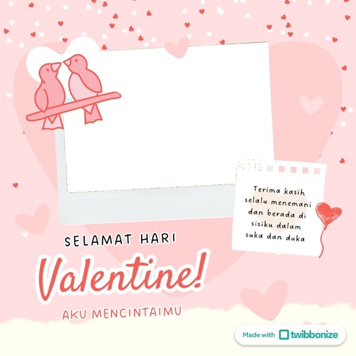 Twibbon Hari Valentine