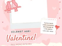 30 Link Twibbon Hari Valentine 2026, Siap Share Foto Terbaikmu di 14 Februari!
