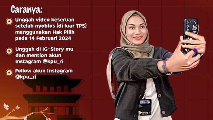 Unggah konten usai nyoblos yuk!