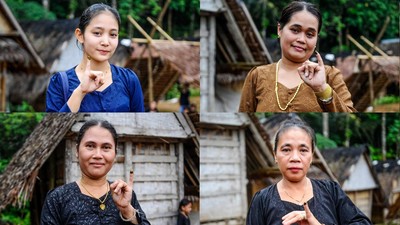 Warga di Desa Wisata Badui juga Ikut Salurkan Hak Pilihnya