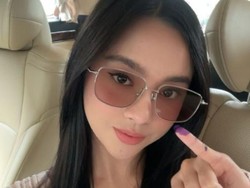 10 Gaya Artis Pertama Kali Nyoblos di Pemilu 2024, Fuji hingga Lyodra