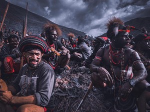 Kisah Polisi Gimbal YouTuber Penjaga Perdamaian di Puncak Jaya Papua
