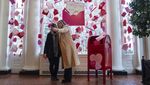 Dekorasi Valentine Hiasi Gedung Putih