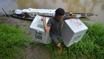 Perjuangan Distribusi Balik Logistik Pemilu dari Pedalaman Mentawai