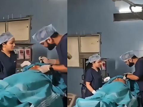 Foto prewedding dokter di ruang operasi viral, dipecat