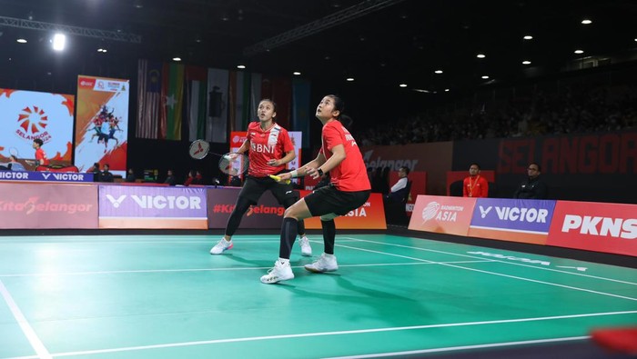 Febriana Dwipuji Kusuma/Amalia Cahaya Pratiwi di Badminton Asia Team Championships (BATC) 2024
