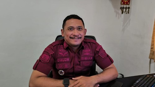 Foto: Kepala Seksi Bimbingan Narapidana/Anak Didik dan Kegiatan Kerja Agung Wisnuputra Dalem