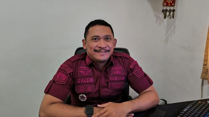 Foto: Kepala Seksi Bimbingan Narapidana/Anak Didik dan Kegiatan Kerja Agung Wisnuputra Dalem