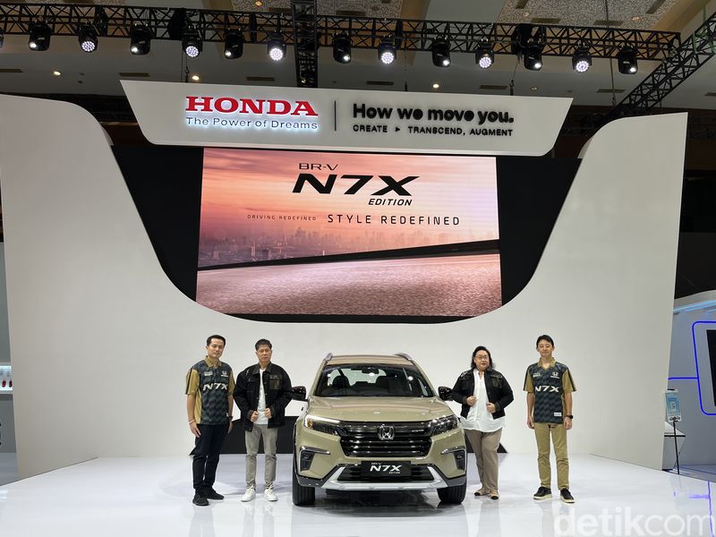Honda BR-V N7X diperkenalkan pada ajang IIMS 2024