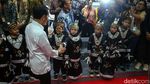 Momen Jokowi Tinjau Pameran IIMS 2024