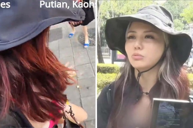 Dalam postingan yang viral, ia terdengar berteriak, Kamu mengunggah foto seksi untuk menggoda suamiku, ujarnya. Kiaraakitty pun membalasnya, Aku tidak tahu siapa suamimu. Apa kamu marah? Foto: Dok. Twitter