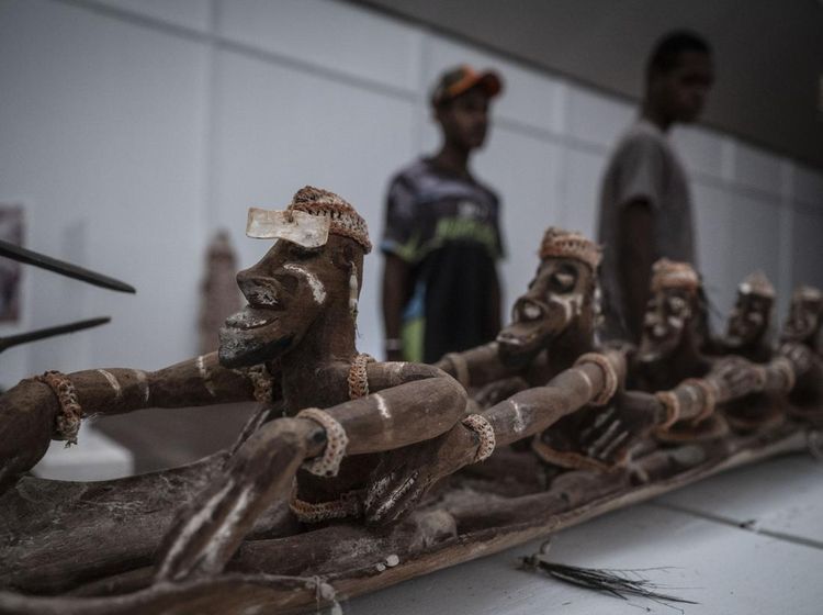 Melihat 1.200 Koleksi Museum Kebudayaan dan Kemajuan Asmat