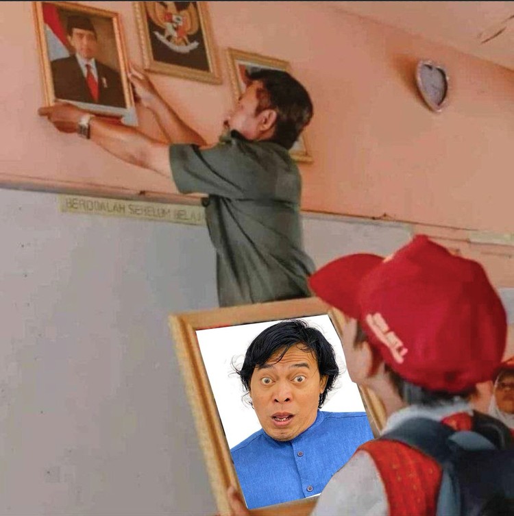 Komeng maju menjadi calon DPD RI Dapil Jawa Barat dengan nomor urut 10. Di X, netizen ramai membagikan meme pelawak senior tersebut. Sampai capek ngakak.