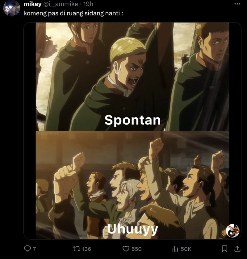 Komeng maju menjadi calon DPD RI Dapil Jawa Barat dengan nomor urut 10. Di X, netizen ramai membagikan meme pelawak senior tersebut. Sampai capek ngakak.