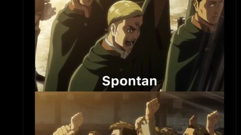 Gambaran ketika Komeng ada di ruang sidang. Spontan, uhuy! Foto: X/Twitter/i__ammike