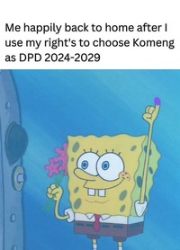 Komeng maju menjadi calon DPD RI Dapil Jawa Barat dengan nomor urut 10. Di X, netizen ramai membagikan meme pelawak senior tersebut. Sampai capek ngakak.